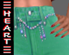 Jeans BOHO Faded Green
