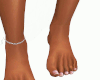 Realistic feet Natural