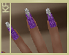 Sweet Purple Nails+Hands