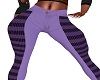 Rose Purp Checkered Jean
