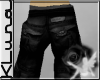 [KL] Urban Black Pants