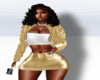 Gold Mini Caval Jacket