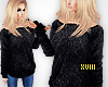 ! Black Lace Sweater