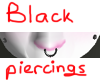 BLACK Calfie Piercings
