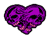 Deaths Heart purple