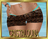 Sexy leop short + kini