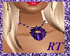 ~Purple "0" Necklace~