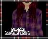 purple tartan shirt