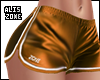 Bronze Silk Sport Shorts