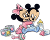 Mickey&Minnie Fishtank
