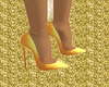 gold party heels