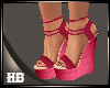 HB summer rosa heels