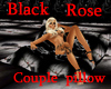 Blackrose Couples Pillow