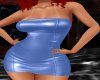 Blue Leather Mini