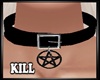 Pentagram Sparkle Choker