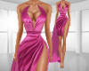 Silk Fuchsia Side Cape