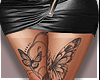 Ady Leather Skirt &Tats