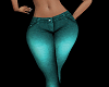 Teal Daddy Jeans RLL