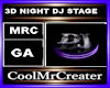3D NIGHT DJ STAGE