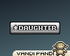 [VP] DAUGHTER in silver