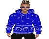 STEM Blue Bandana Hoody
