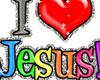 I <3 Jesus sticker
