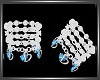 SL Blue Hearts Bracelets