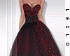 LORENA GOWN RED