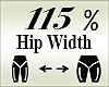 Hip Butt Scaler 115%