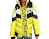 Yellow winter jacket