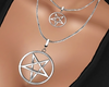 Pentagram Necklace silve