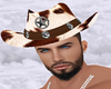 cowhide cowboy hat
