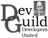 B&W & Dev Guild sticker