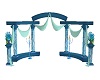 Blue Wedding Arch