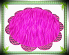 POISON'S PINK THROW RUG