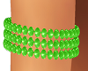 Green Pearl Armband {R}