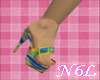 *N6L*Colorful sandal