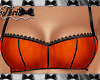 Pumpkin Lace Bra Top