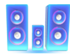 ![M]Speakers Blue