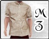 MZ/Brown Rolled Up Shirt