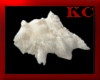 $KC$ White Fur Rub