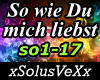 So wie Du mich liebst