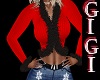 GM Winter Fur trim Red