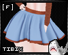 [F] Brown|Blu Mini Skirt