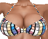 Colorful Bikini Top