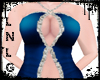 L:BBW Dress-Dazzle Blue