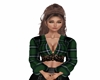 MzE Green Plaid lace