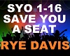 Rye Davis - Save You  A