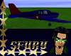sf Blue Plane Animated