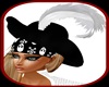pirate hat white feather